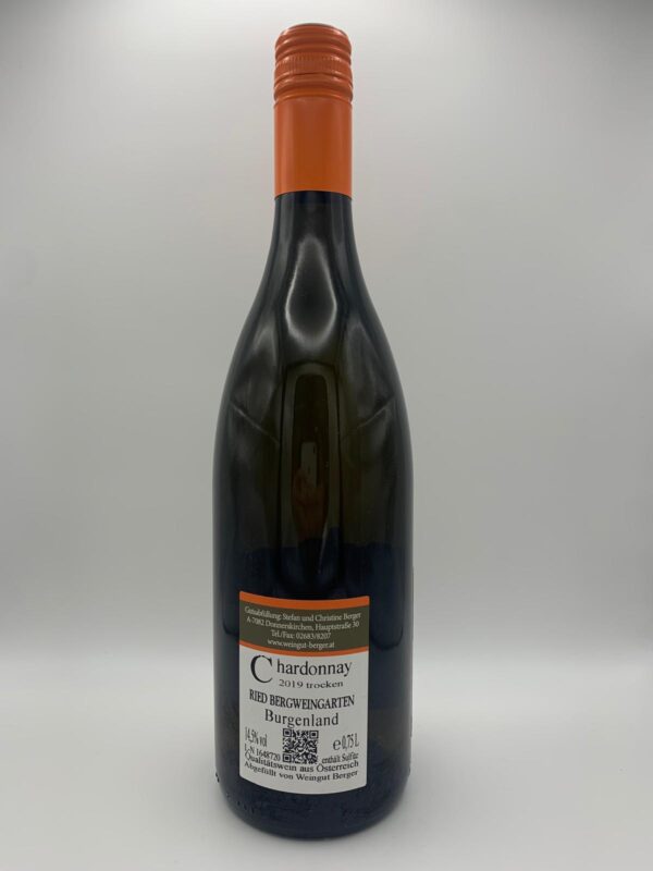 Berger - Chardonnay trocken Ried Bergweingarten - 2019 – Bild 3