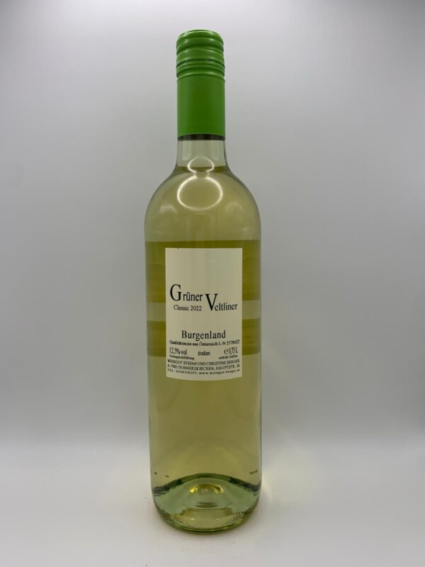 Berger - Grüner Veltliner Classic - 2022 – Bild 3