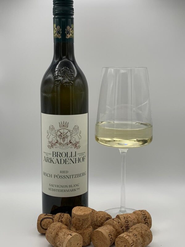 Brolli Arkadenhof - Ried Hoch Pössnitzberg Sauvignon Blanc Südsteiermark DAC - 2022 – Bild 2