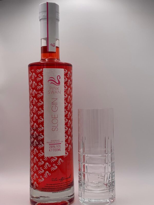 Pink Swan Sloe Gin - Peter Affenzeller - 700ml – Bild 2