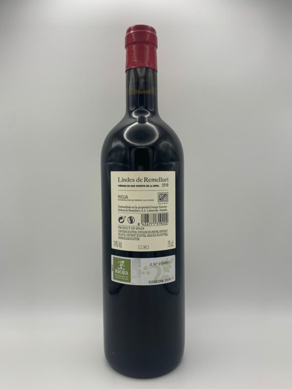 Bodegas La Rioja Alta S.A. - Lindes de Remelluri Vinedos De San Vicente De La Sonsierra - 2019 – Bild 3