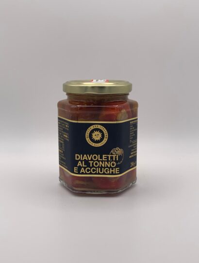 Chilli mit Thunfisch-Sardellen Füllung - 280g