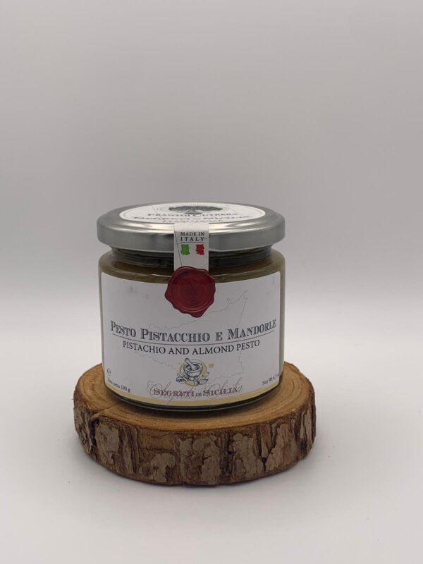 Pistazien-Mandeln Pesto - 190g – Bild 2