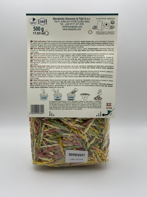 Bunte Nudeln in Trophäenform - 500g – Bild 3