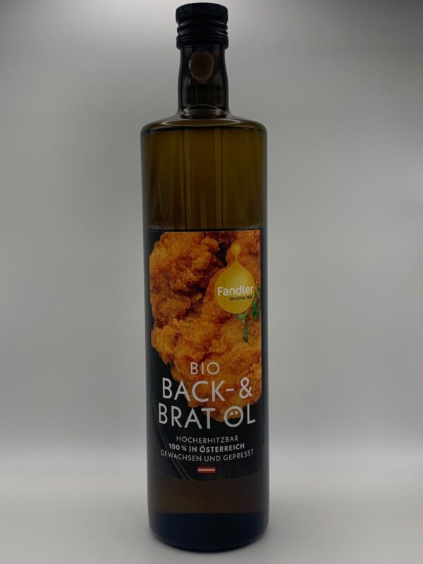 Bio Back- & Bratöl - Ölmühle Fandler - 1l