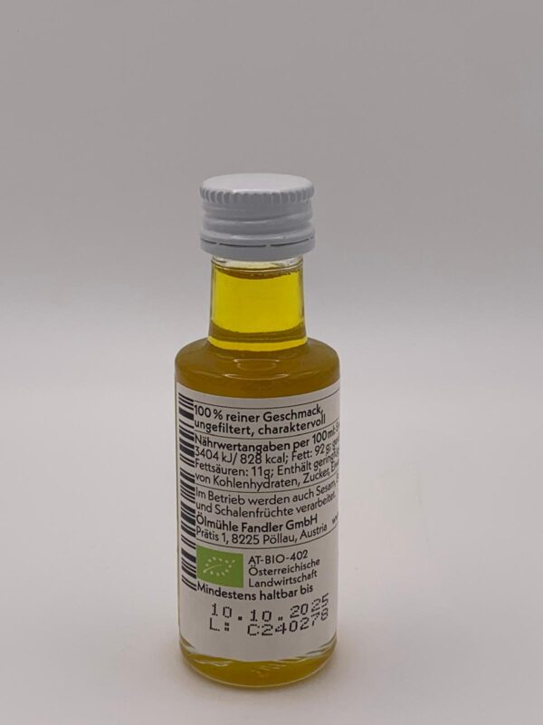 Bio-Camelinaöl - Ölmühle Fandler - 20ml – Bild 3