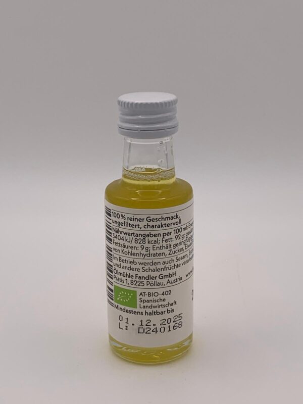 Bio-Mandelöl - Ölmühle Fandler - 20ml – Bild 3