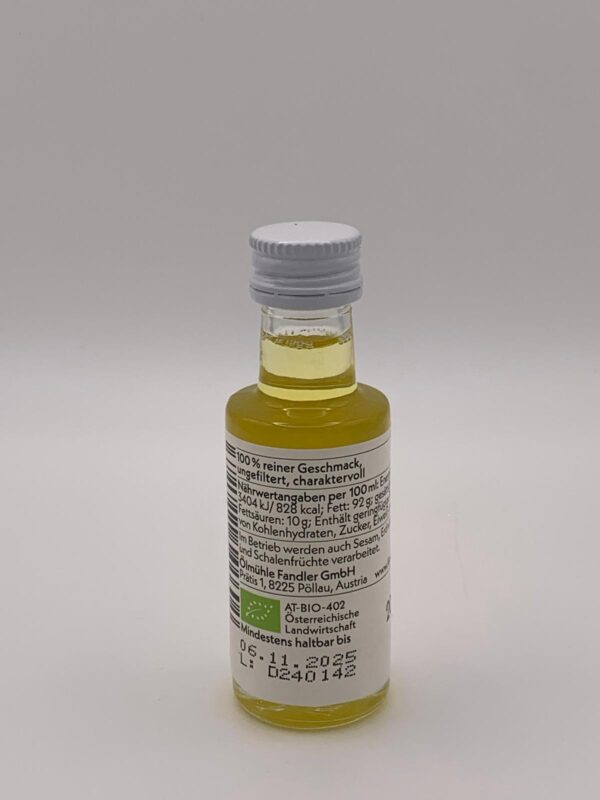 Bio-Sonnenblumenöl - Ölmühle Fandler - 20ml – Bild 3