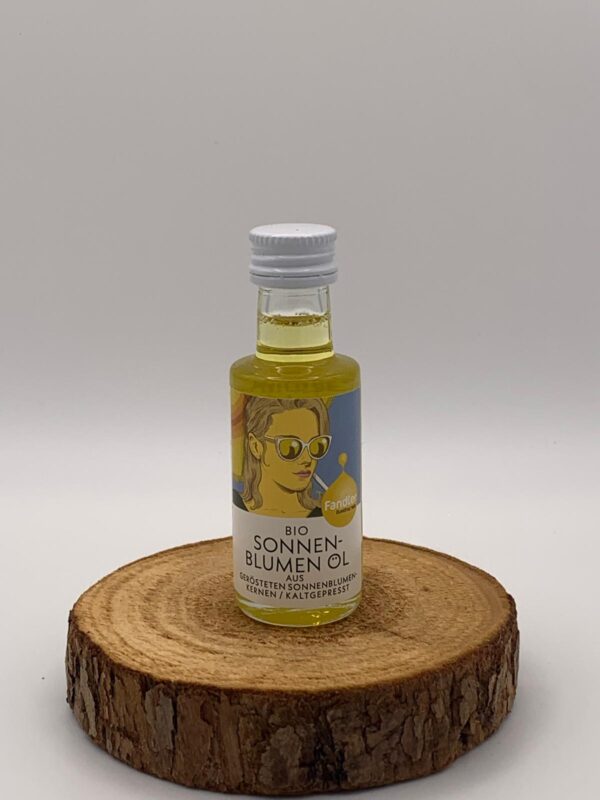 Bio-Sonnenblumenöl - Ölmühle Fandler - 20ml – Bild 2