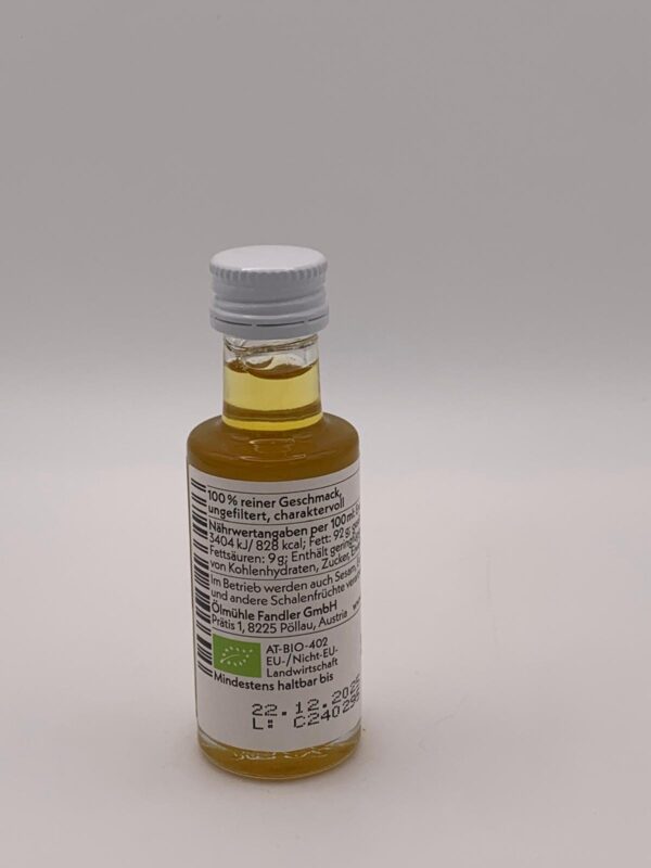 Bio-Walnussöl - Ölmühle Fandler - 20ml – Bild 3