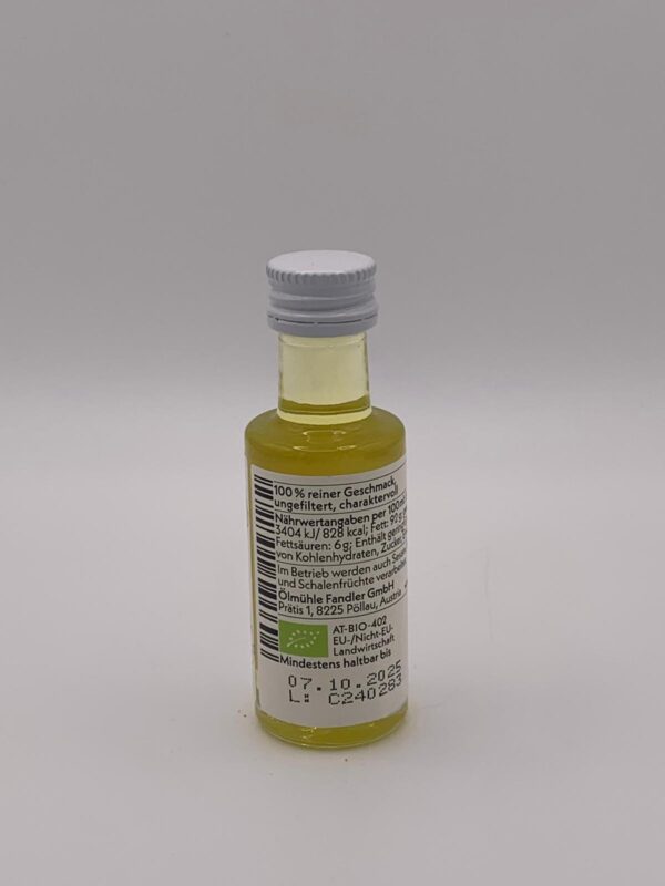 Bio-Zwetschkenkernöl - Ölmühle Fandler - 20ml – Bild 3