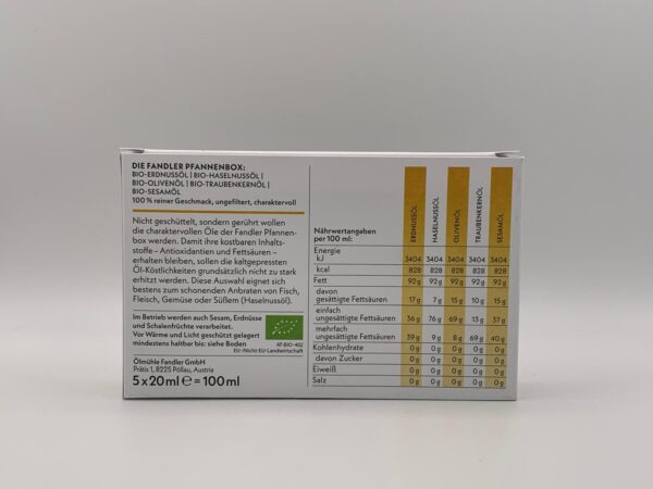 Die Fandler Pfannenbox - Ölmühle Fandler - je 20ml – Bild 3