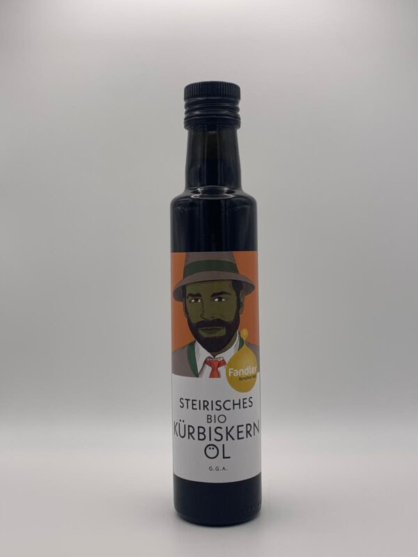 Steirisches Bio-Kürbiskernöl - Ölmühle Fandler - 250ml