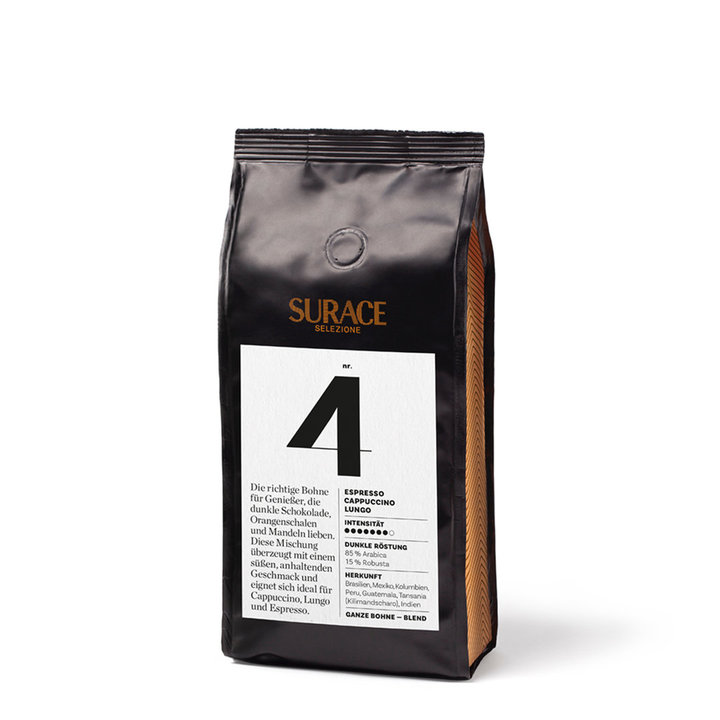 Surace - Selezione Caffé Nr. 4 ganze Bohnen - 500g