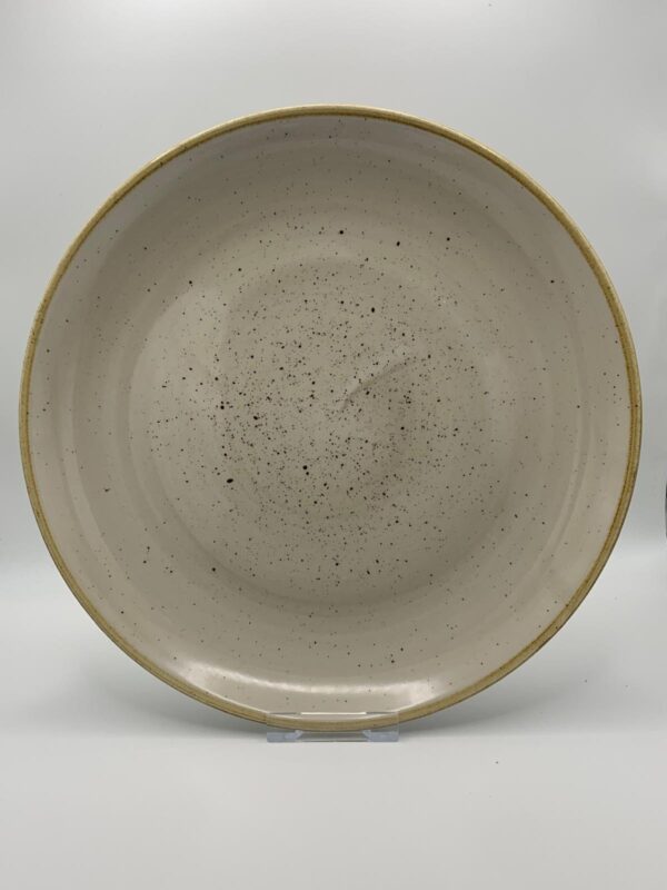Churchill - Stonecast Nutmeg Cream Coupe-Teller - 26cm