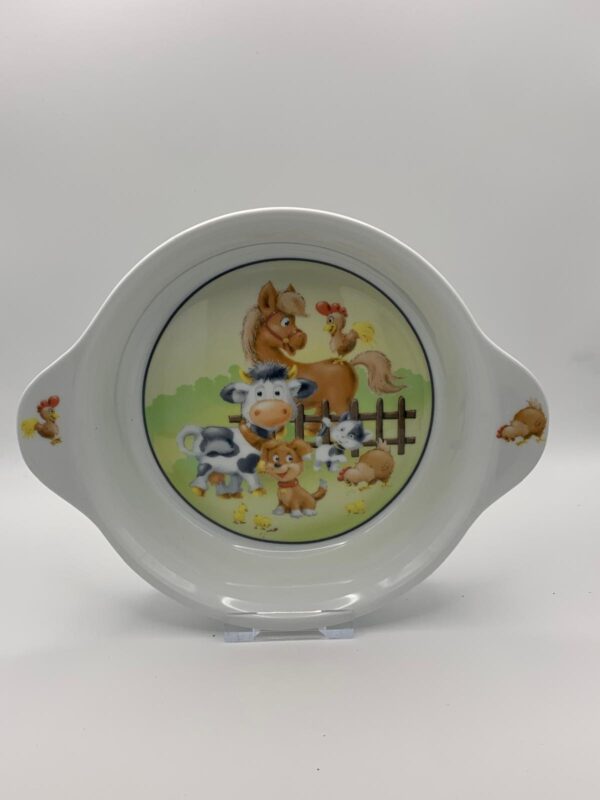 Ritzenhoff & Breker - Teller tief mit Hoftiere & 2 Griffen - 21,5cm