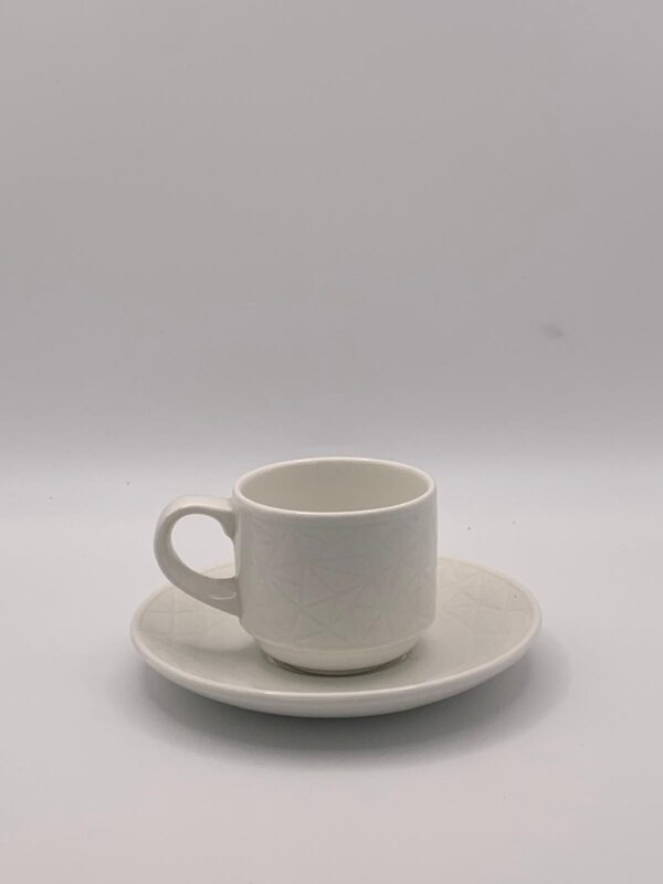 Churchill - Alchemy Abstract Contemporary Elegance Espressotasse mit Untertasse - 8,3cl / 12,8cm