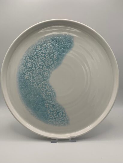 Churchill - Vintage Prints Med Tiles Aquamarine Chef´s Walled Teller - 26cm