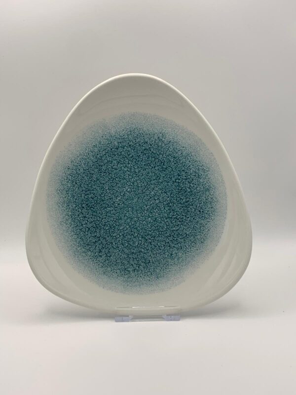 Churchill - Studio Prints Raku Jade Green Dreieckiges Teller - 20,3cm