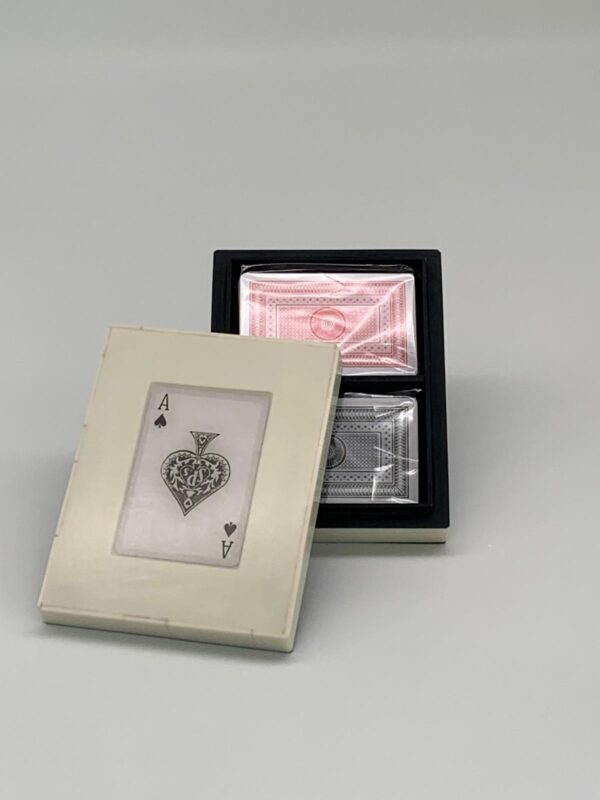 Chehoma - White Ace Box 2 Kartendecks – Bild 2