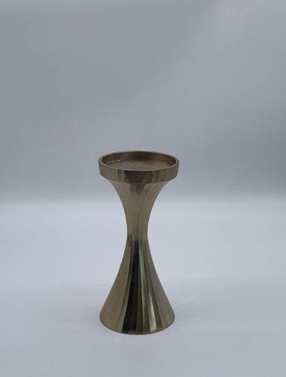 Riverdale - Kerzenständer Lue gold - Größe: M/24cm
