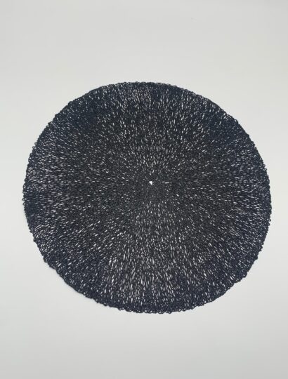 Riverdale - 4-er Tischset Wire schwarz - 38cm