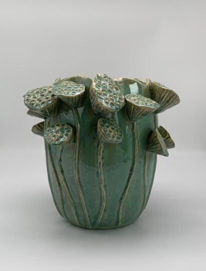 Chehoma - Grüne Téophile Vase