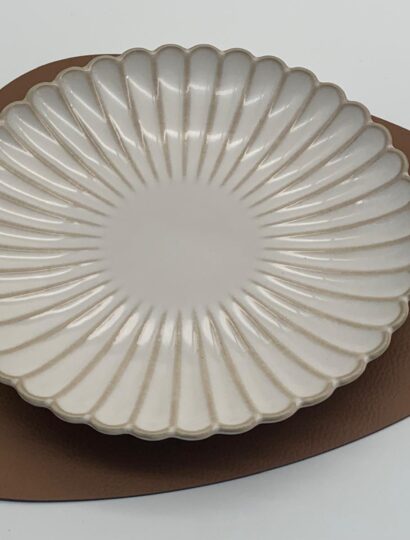 Moodfolk - Camille Lunchteller gebrochenes weiß - DM: 20,5cm