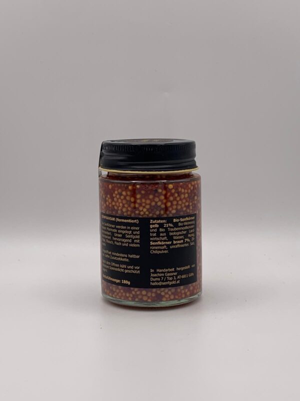 Senfgold fruchtig-scharf - Joachim Gassner - 180g – Bild 3
