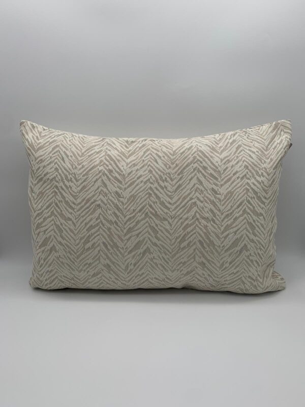 Rogon - Outdoorkissen Augusta Weiß & Beige - 40x60cm
