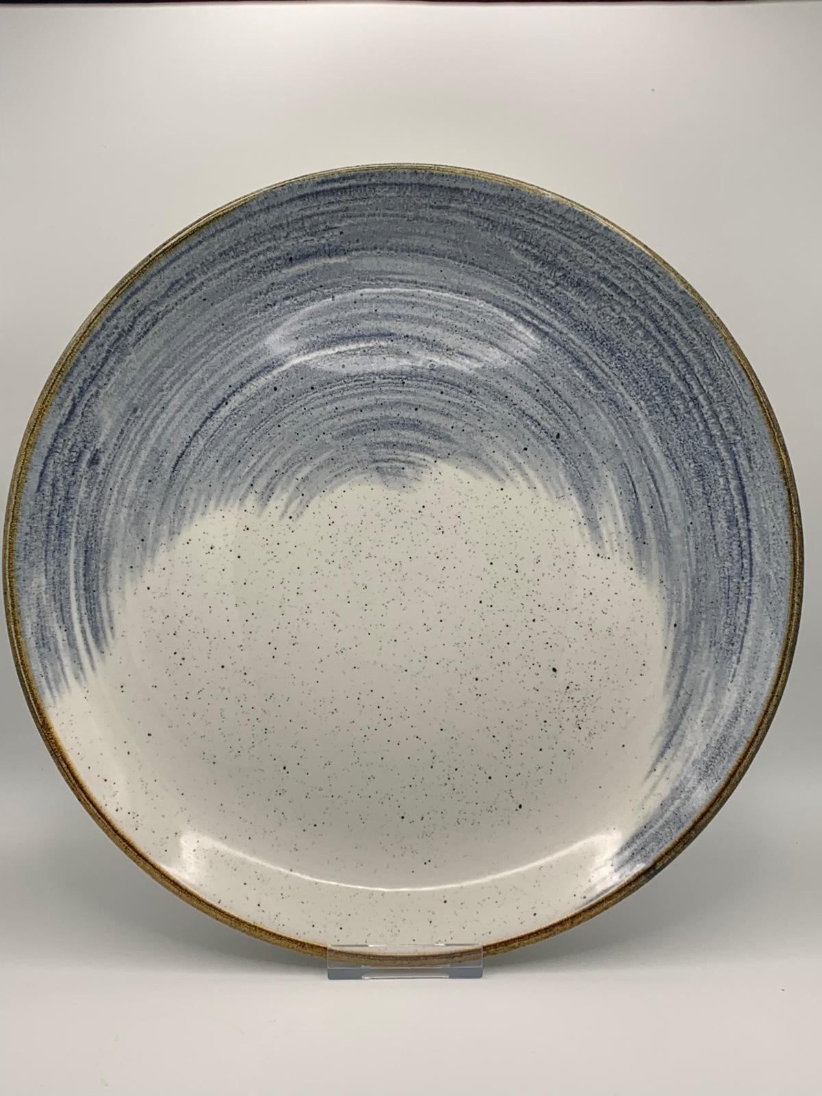 Churchill - Stonecast Accents Blueberry Coupe-Teller - 28,8cm