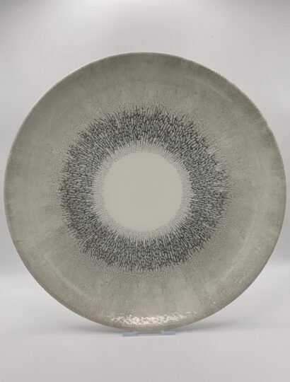 Churchill - Studio Prints Fusion Agate Grey Coupe-Teller - 28,8cm