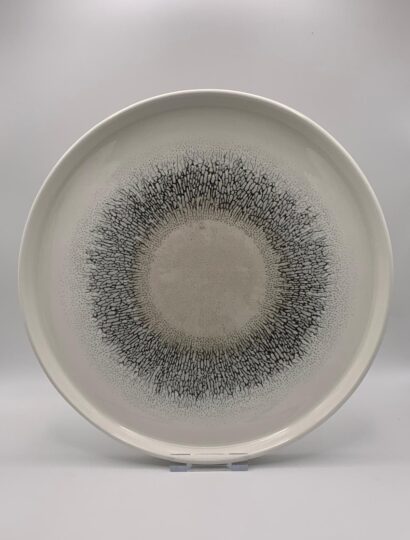 Churchill - Studio Prints Fusion Agate Grey Chef´s Walled Teller - 26cm