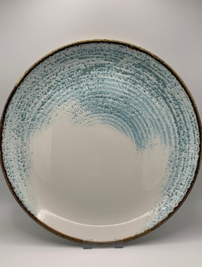 Churchill - Studio Prints Homespun Accents Aquamarine Coupe-Teller - 28,8cm