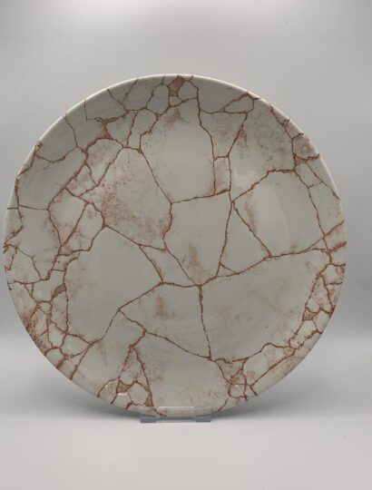 Churchill - Studio Prints Kintsugi Coral Coupe-Teller - 26cm