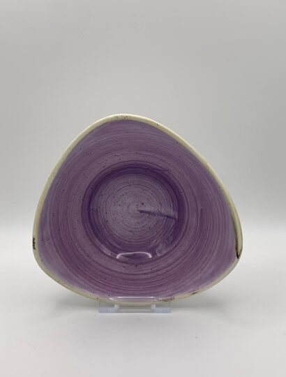 Churchill - Stonecast Lavender Dreieckige Schale - 15,3cm