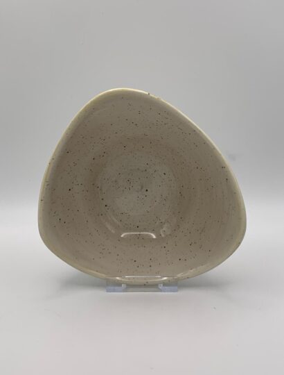 Churchill - Stonecast Nutmeg Cream Dreieckige Schale - 15,3cm