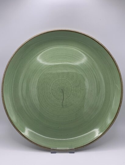 Churchill - Stonecast Sage Green Coupe-Teller - 28,8cm