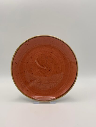 Churchill - Stonecast Spiced Orange Coupe-Teller - 16,5cm