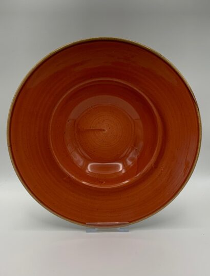Churchill - Stonecast Spiced Orange Wide Rim Schale - 24cm