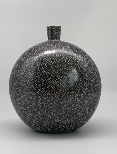 Vase Athina grau - H: 37cm