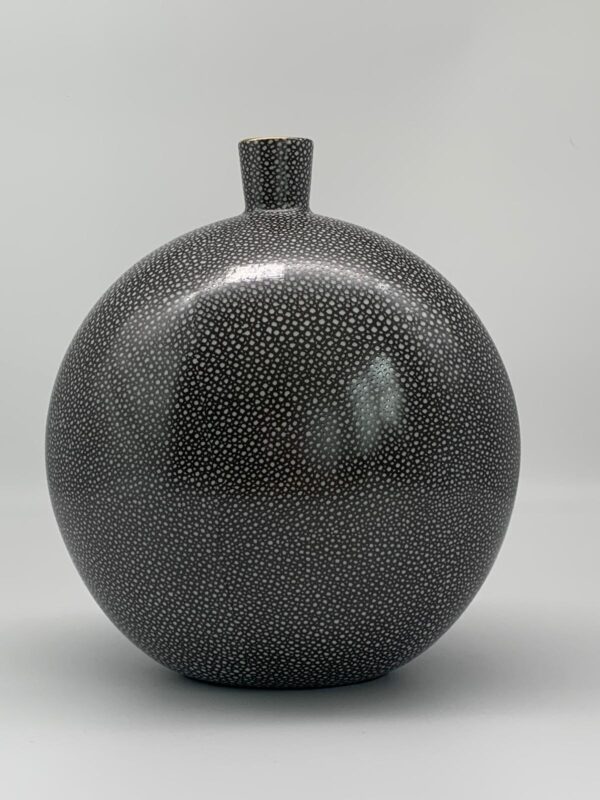 Vase Athina grau - H: 37cm