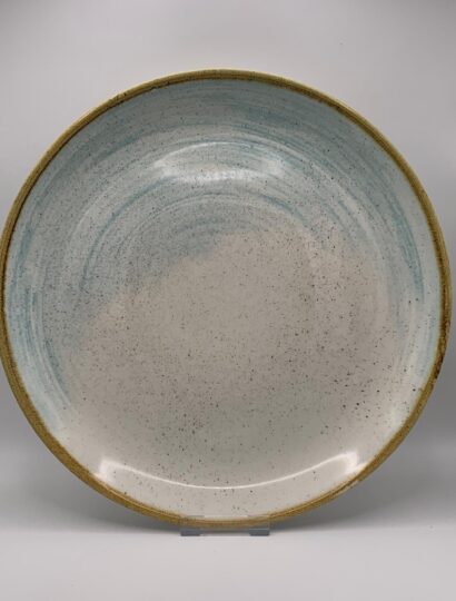 Churchill - Stonecast Accents Duck Egg Blue Coupe-Teller - 28,8cm