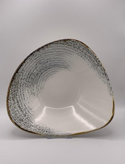 Churchill - Studio Prints Homespun Accents Jasper Grey Coupe-Schüssel - 24,8cm