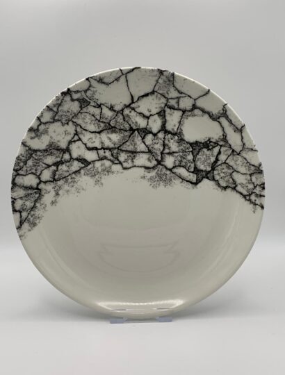Churchill - Studio Prints Kintsugi Accents Quartz Black Coupe-Teller - 21,7cm