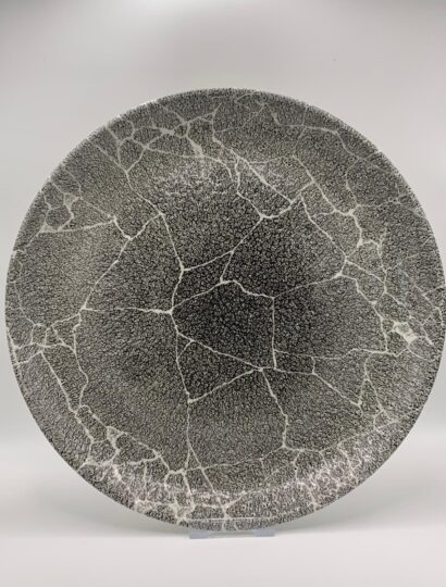 Churchill - Studio Prints Kintsugi Reverse Quartz Black Coupe-Teller - 28,8cm