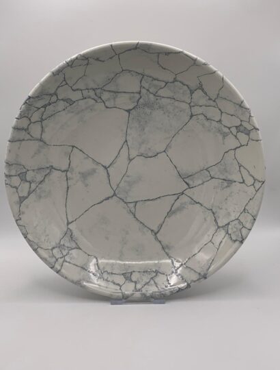 Churchill - Studio Prints Kintsugi Pearl Grey Coupe-Schüssel - 24,8cm