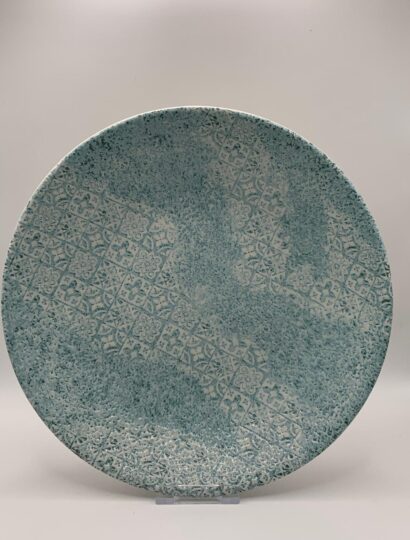 Churchill - Vintage Prints Med Tiles Aquamarine Coupe-Teller - 26cm