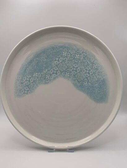 Churchill - Vintage Prints Med Tiles Aquamarine Chef´s Walled Teller - 26cm