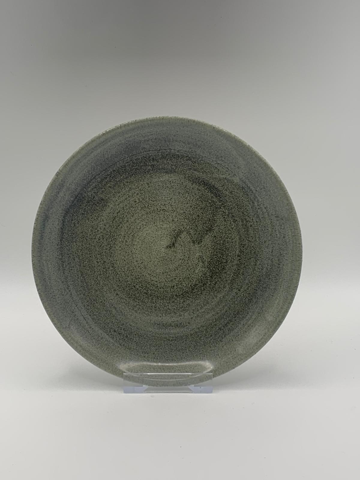 Churchill - Stonecast Patina Burnished Green Coupe-Teller - 16,5cm